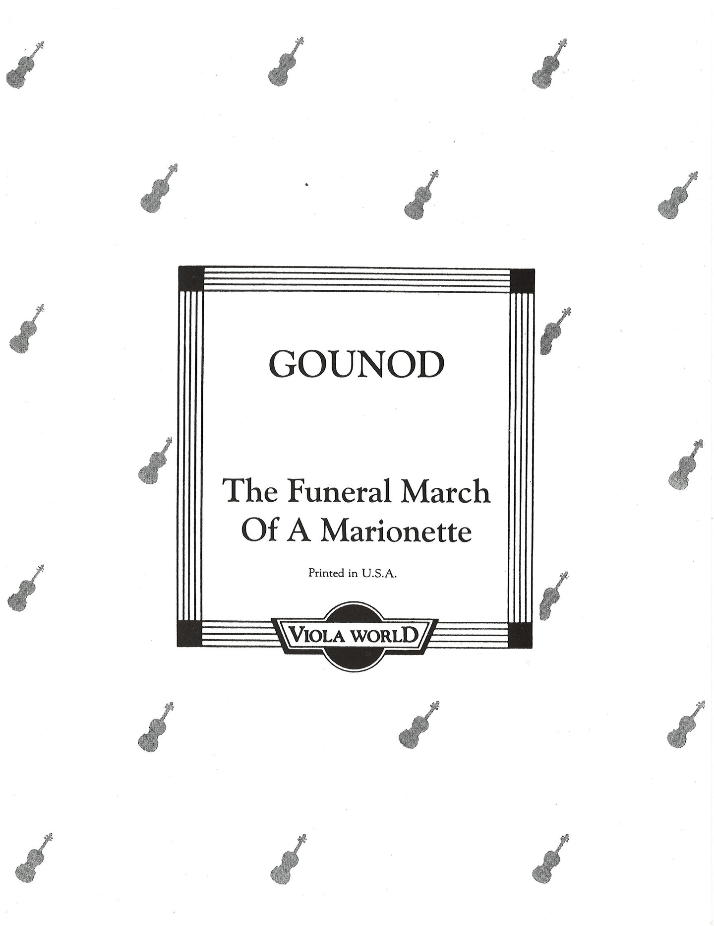 Gounod - Funeral March Of A Marionette