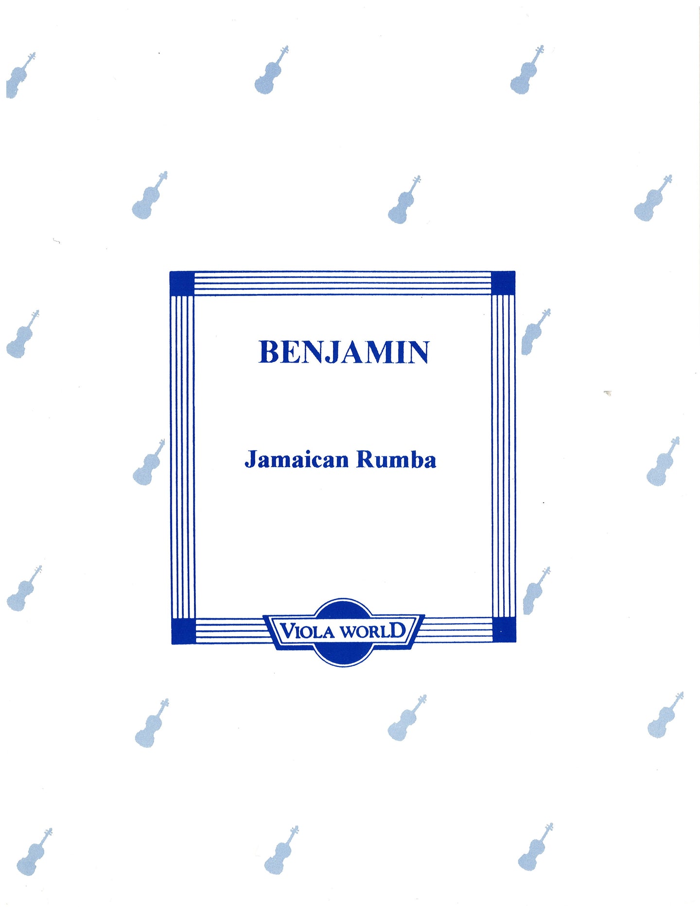 Benjamin - Jamaican Rhumba