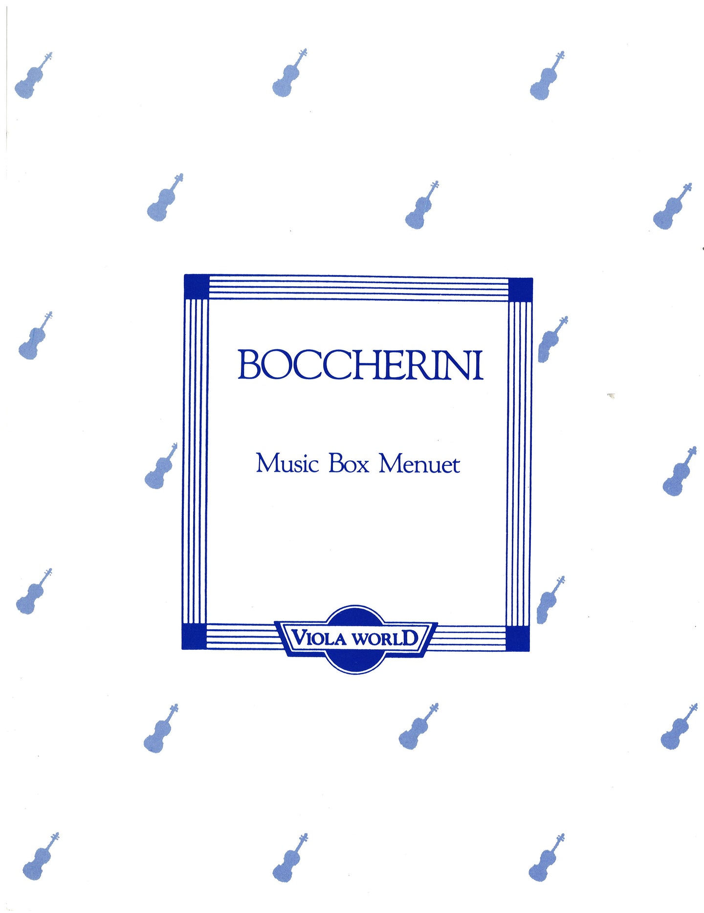 Boccherini - Music Box Minuet