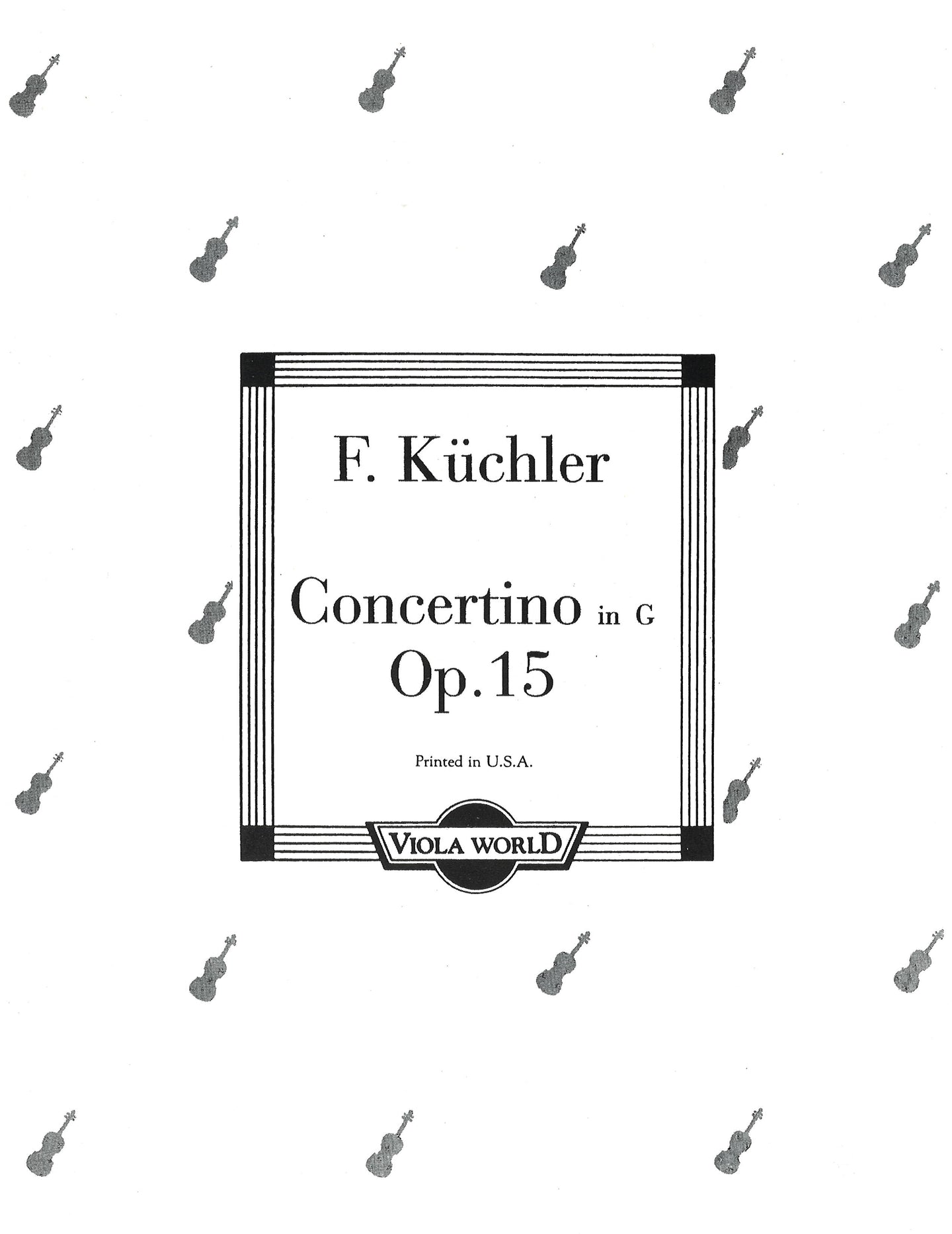 Kuchler - Concertino in Style of Vivaldi