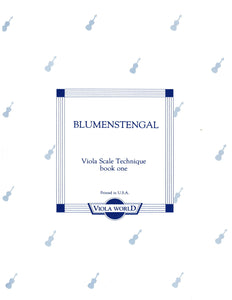 Blumenstengal - Viola Scale Technique, Book 1
