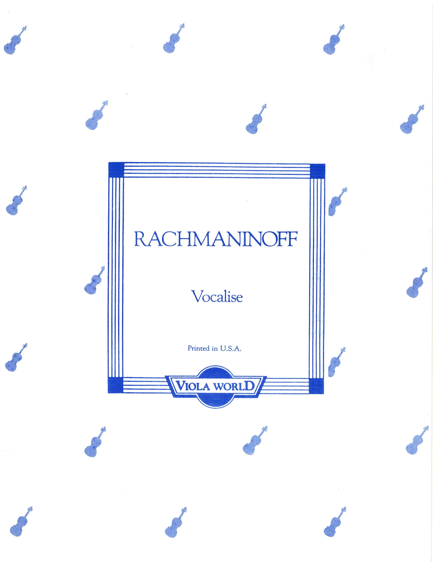 Rachmaninoff - Vocalise