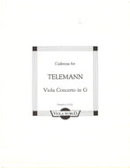 Arnold - Cadenzas for Telemann Viola Concerto in G