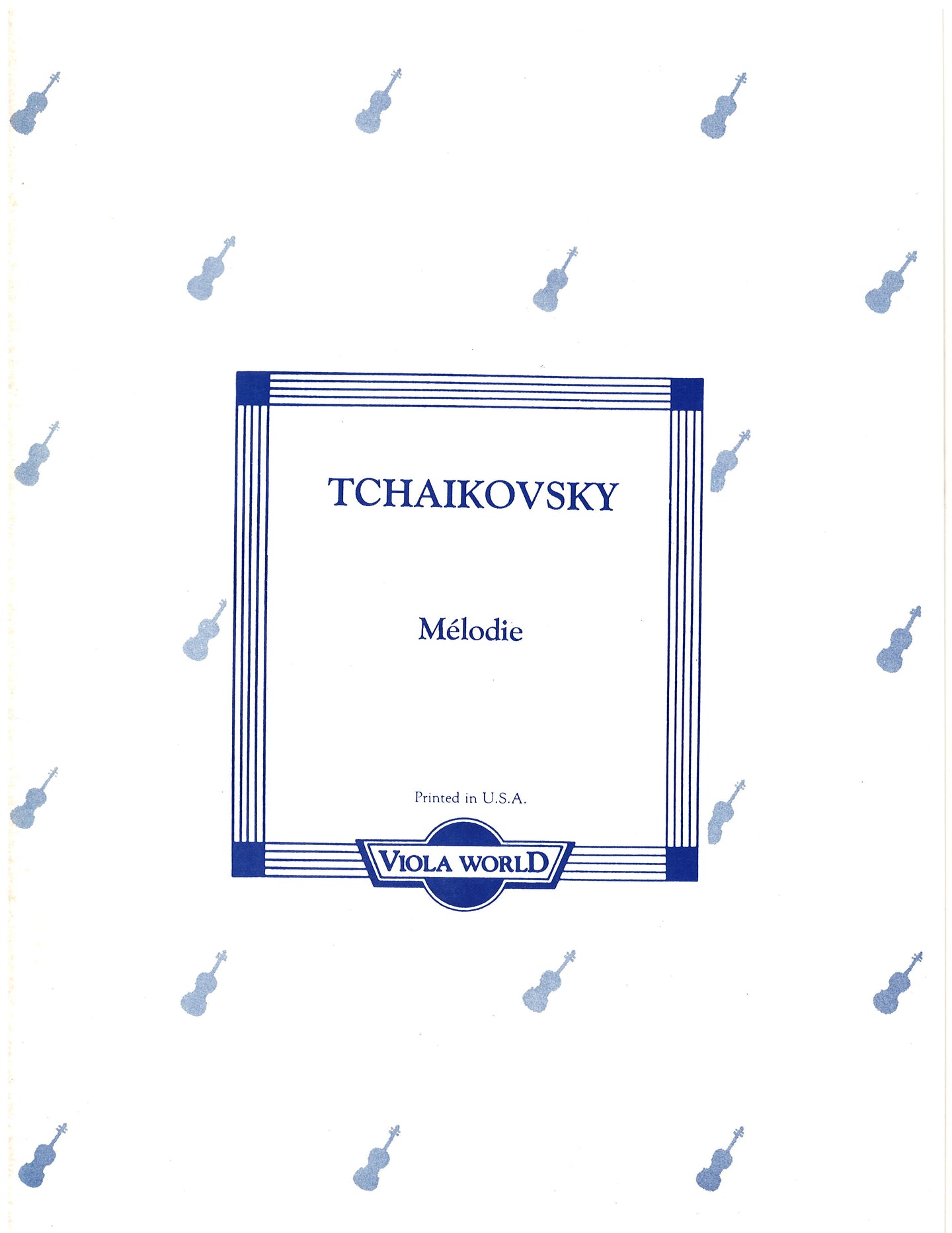 Tchaikowski - Melodie