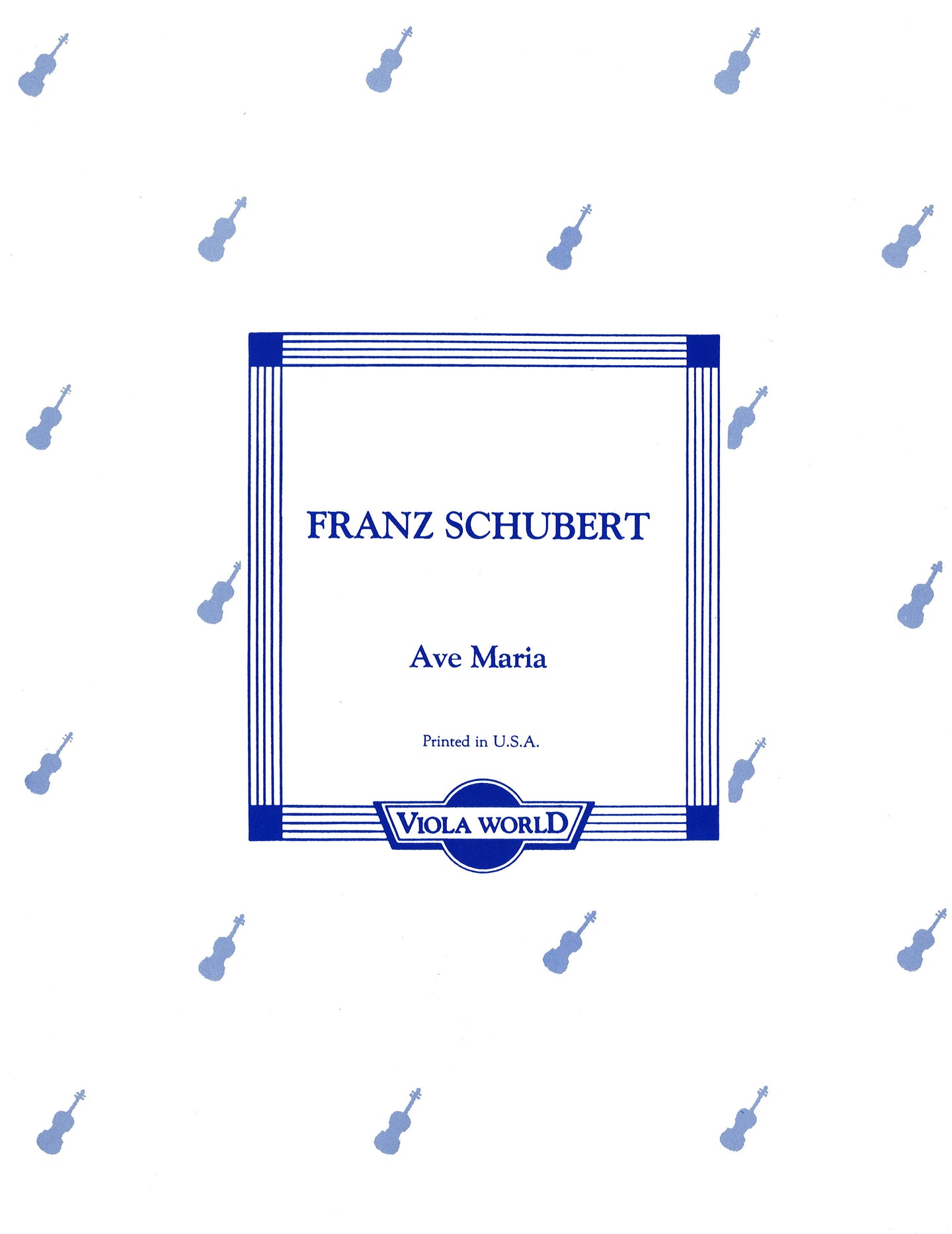 Schubert (Franz) - Ava Maria