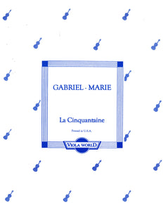 Gabriel-Marie - La Cinquantaine