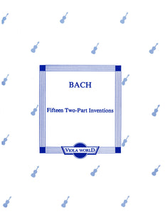 Bach - Fifteen Two Part Inventions