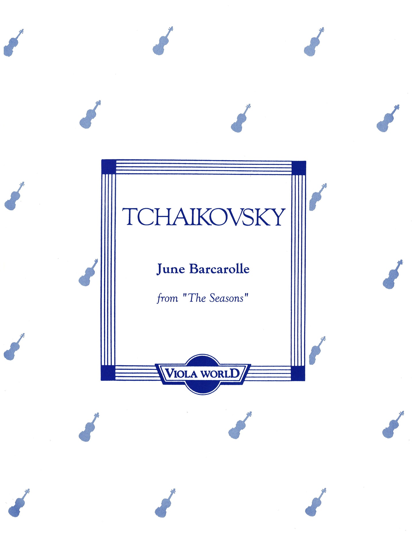 Tchaikowski - June Barcarolle