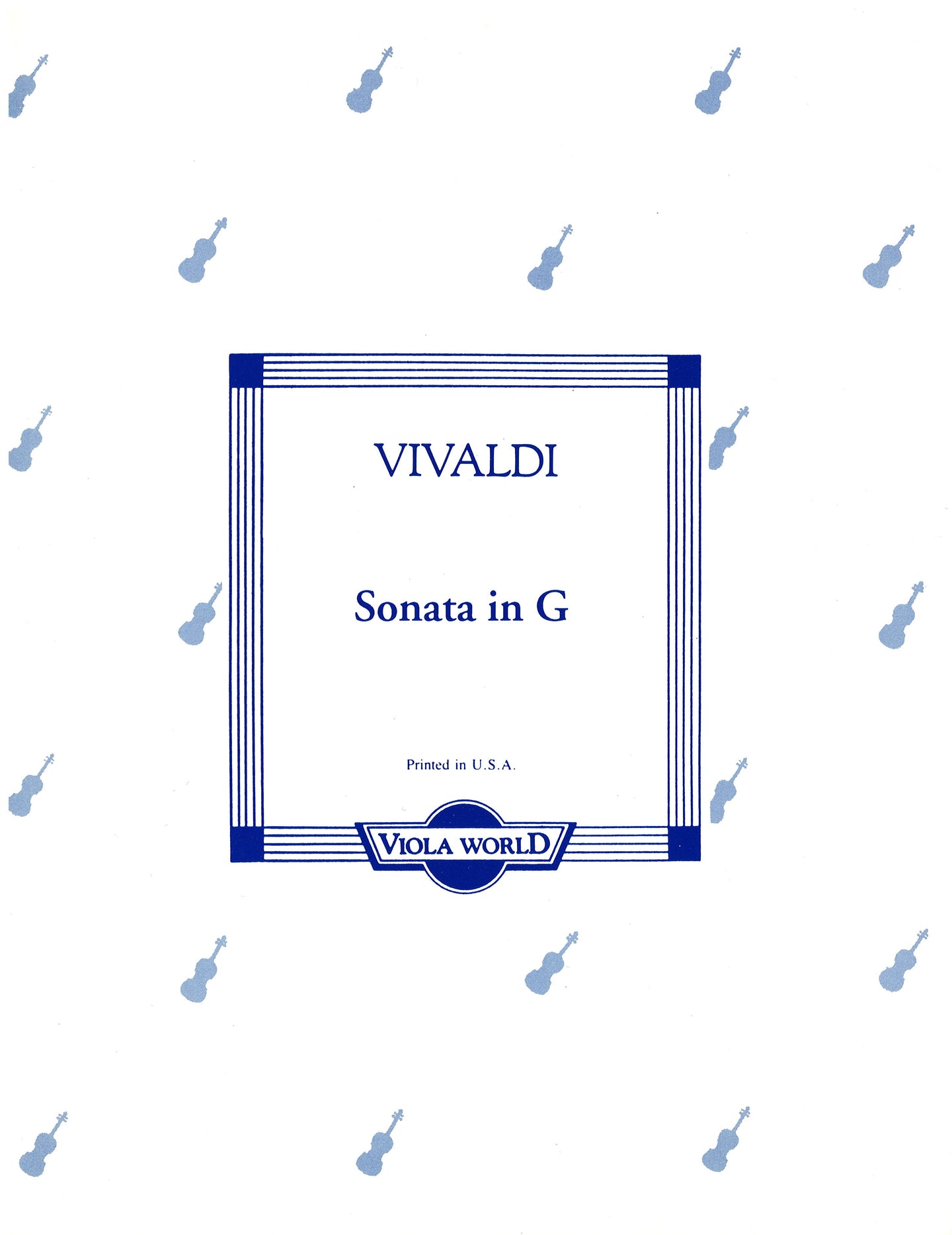 Vivaldi - Sonata in G