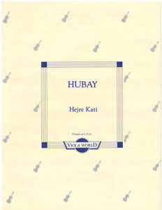 Hubay - Hejre Kati